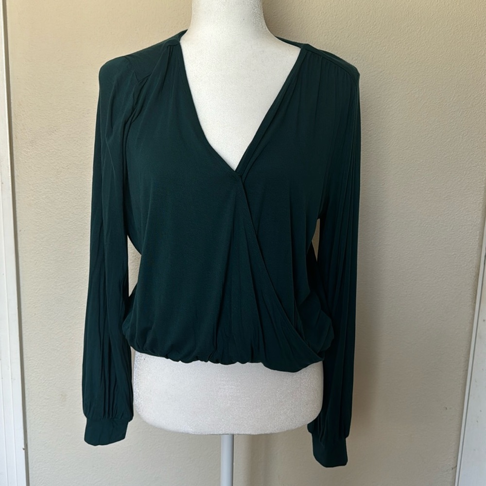Faux wrap top